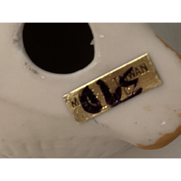 Vintage Lot of 2 Ceramic Duck Hanging Decorative Figurines Made in Taiwan R.O.C. - Picture 5 of 16